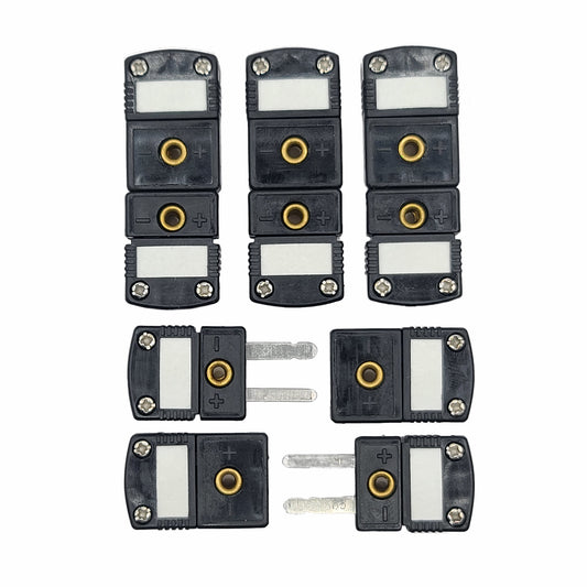 Connector, Miniature, Type J, Male / Female - Deluxe (5 Pack)