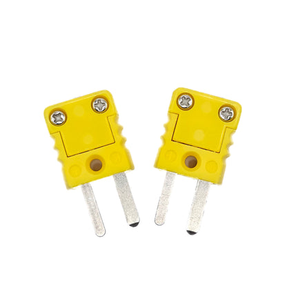 Type K Mini Thermocouple Connector - Male, 2-Pack