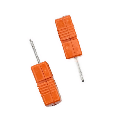 Type N Miniature Thermocouple Connector, Omega Style - Male, 2-Pack
