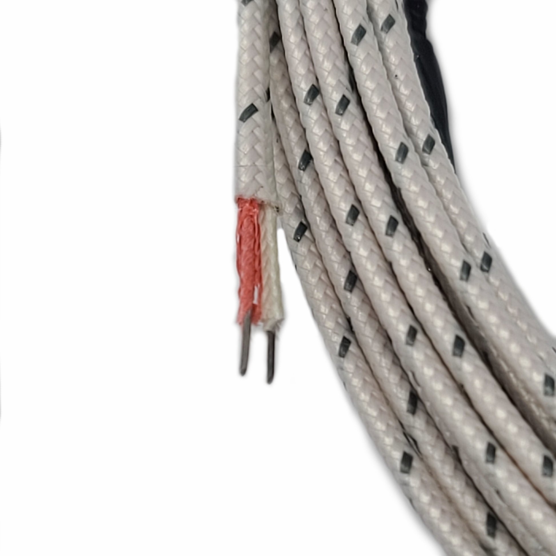 Fiberglass 24awg J-Type Wire - Stripped End